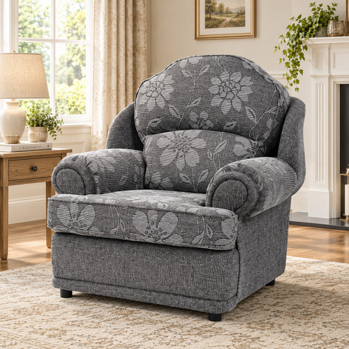Classic modern grey fabric - classic,