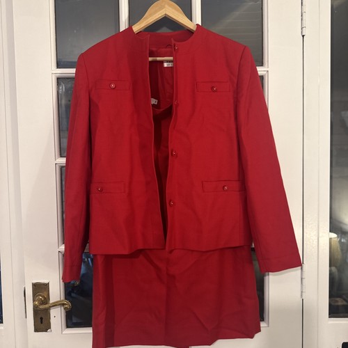 Planet new pure wool red - wool, skirt