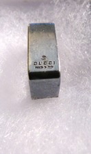 GUCCI SIGNED STERLING SILVER