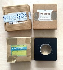 De Vere 203 Varicon Condenser Set 2 x 120 and 1 x 80 Enlarger Film Photography 