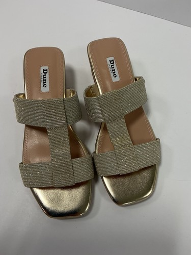 Gold sparkly sandals - sparkly,