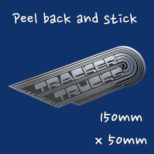 Tracker trucks vinyl sticker - tracker,