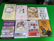 13 x PC CD-ROM, Crafters Companion, SWALK, Pretty Sweet,  Funky Hand And More