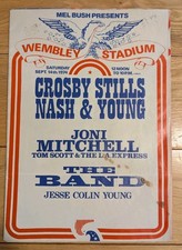 CSNY, Joni Mitchel, The Band -