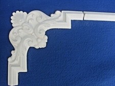 Plaster  Panel Mouldings & Matching Corners - Clearance! - Fancy Corner Only 828
