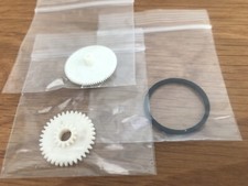 GENUINE Teac VRDS LASER GEAR Sled Gear B    +  TRAY GEAR  (1x each gear) +Belt