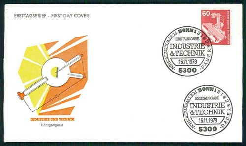 Germany fdc 1978 - industry, &