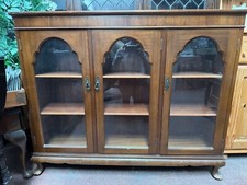 Vintage china cabinet glass