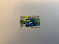 GERMANY EAST DDR GDR 1987 USED TRACTOR COMBINE HARVESTER SHIRE HORSES