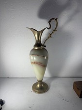 Large Vintage Onyx Jug Pitcher