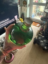 Halloween Cauldron Potion Eyeballs Water Green In Globe