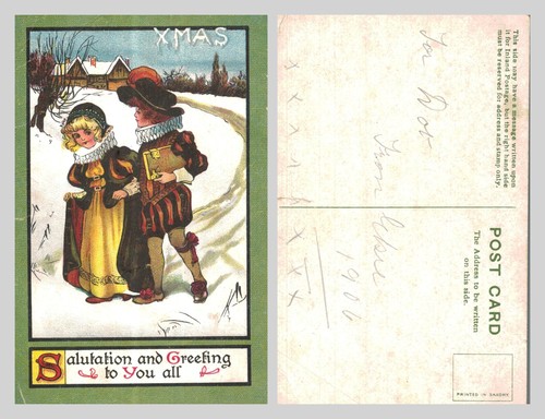 Vintage postcard victorian - vintage,