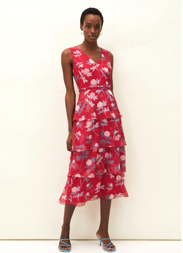 Phase eight pink floral tiered - phase,