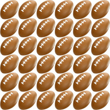 36 Pack Mini Foam Football 2.17" Mini Football Party Favor Stress Ball Bulk Smal