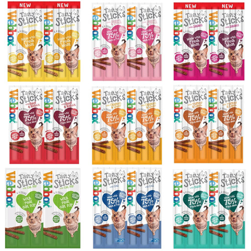 Webbox cat delight sticks - webbox,