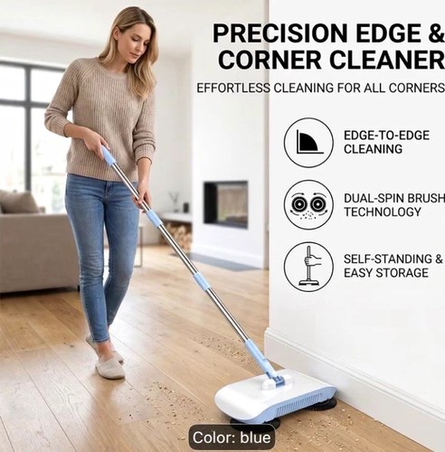 Dust free push sweeper hard - push,