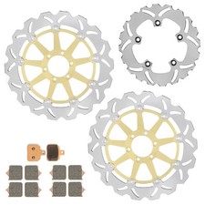 Front Rear Brake Discs Pads