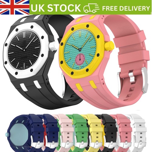 Rubber watch strap - rubber,