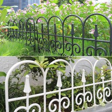 Metal Effect Plastic Garden