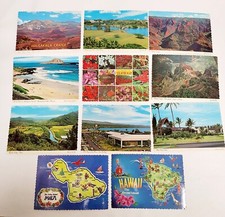 11 Vintage Postcards Hawaii