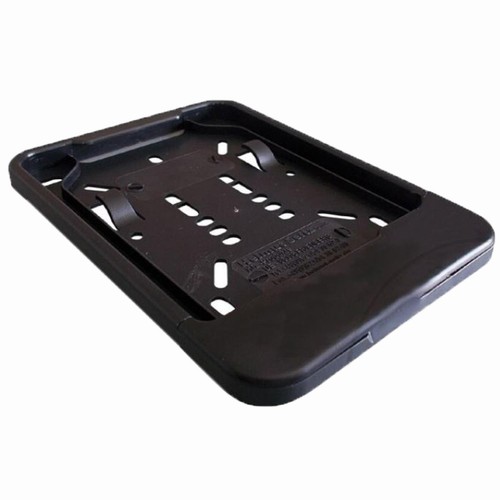 Number plate bracket click