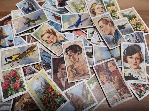 Vintage cigarette cards - vintage,