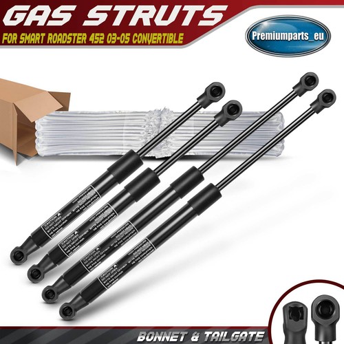 Gas strut bonnet hood - 4x, &