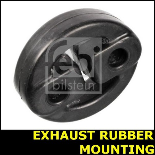 Exhaust rubber mounting rear - exhaust,
