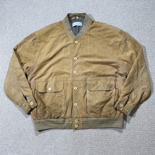 Vintage suede bomber jacket - vintage,