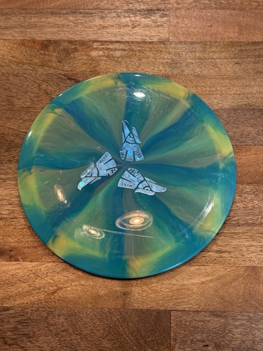 Mint discs swirly apex - mint,