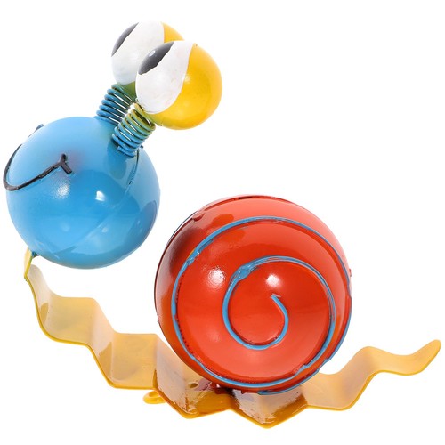 Garden snail metal ornament - snail,
