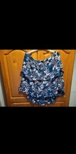Next Navy Blue Floral Tiered