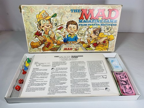 Vintage 1979 mad magazine game - 1979,