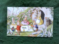 ART CARD  RACEY HELPS Bunnies