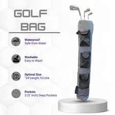 Grey Golf Bag-34" Foldable