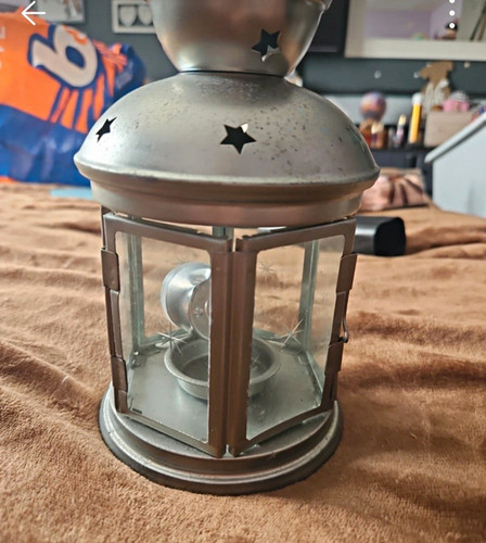Silver metal glass - silver,