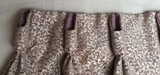 2 Villa Nova curtains, designer luxury fabric. Stately period home. 260 cm drop.