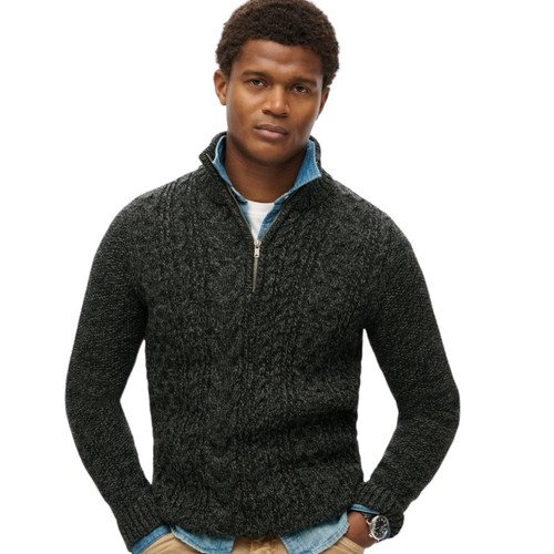 Superdry jacob cable knit - superdry, half
