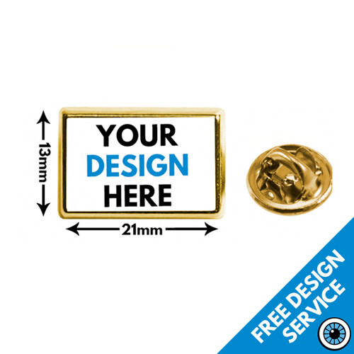 13x21mm custom lapel - 13x21mm,