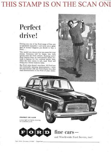 Ford prefect deluxe - deluxe', saloon