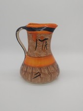 Myott, Sons & Co. England Hand Painted Pitcher / Jug 1930's