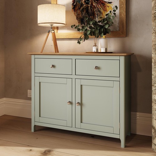 Sideboard sage green oak - sideboard,
