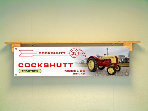 Cockshutt tractors banner - cockshutt,
