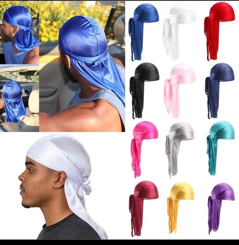 Men silk durag bonnet - men's,