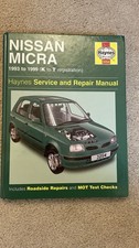 nissan micra book service and repair manual