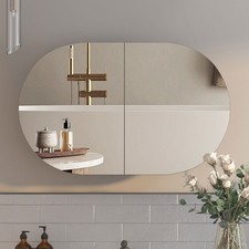 Horizontal Oval Bathroom