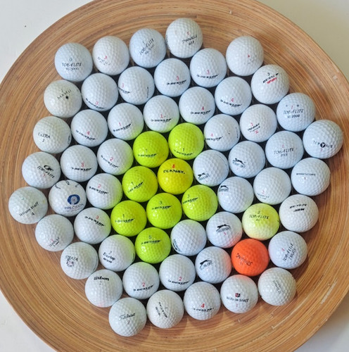 Assorted golf balls dunlop - 60,