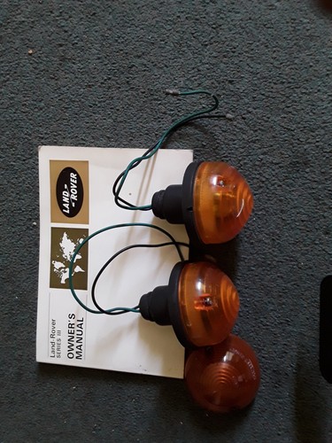 Landrover indicator lights