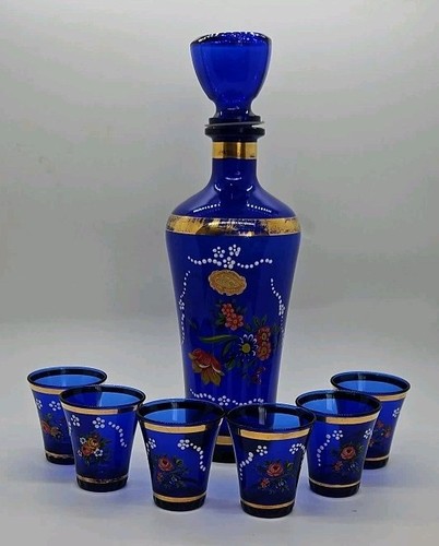Vintage decor cobalt blue - cobalt,