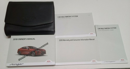 2018 kia stinger owners manual - stinger,